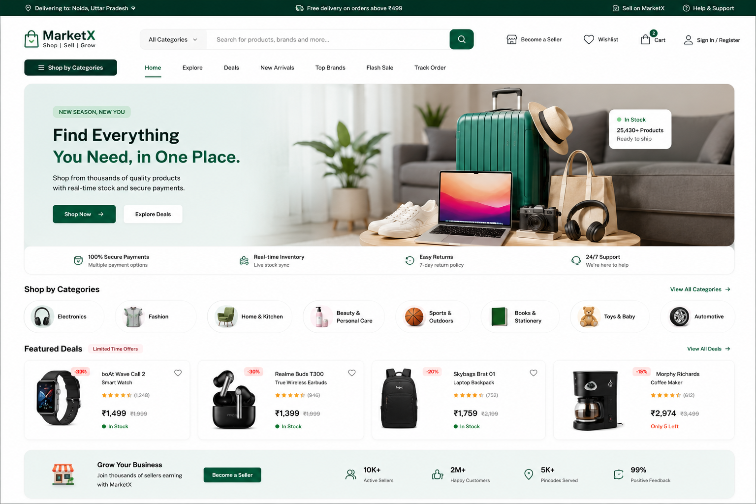 E-Commerce Marketplace Platform